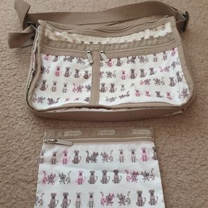 LeSportsac-well used with matching pouch
